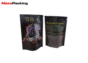 China Stand Up Aluminum Foil Plastic Tobacco Pouch Child Proof Zipper Bags Moisture Proof wholesale
