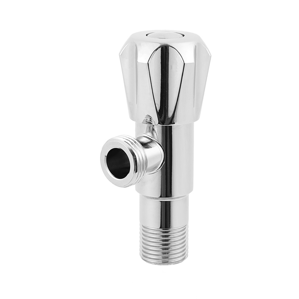 Modern SS201 Plating Angle Valve For Geyser Quarter Turn Bathroom Angle Stop
