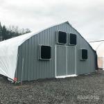 Heat Preservation Blackout Light Deprivation Greenhouse Single Span Automatic