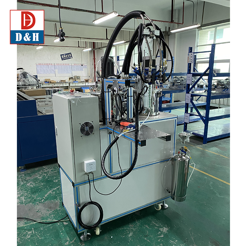 2K Silicone Epoxies PU AB Resin Mixing And Dispensing Machine Wood Packaging Material