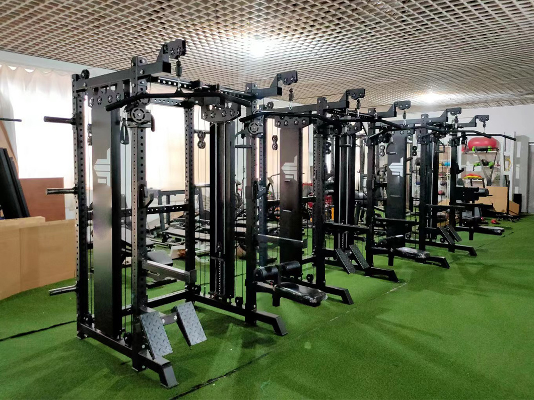 Strength Indoor Sports Fitness Equipment Exercise Equipment Dual Adjustable Cable Pulley Full
