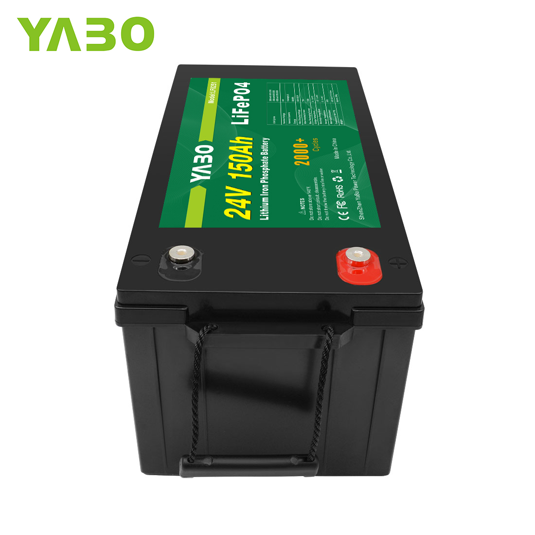 Solar Energy Storage Powerwall Lithium Iron Phosphate Lifepo4 Battery Pack 24V 150Ah