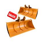 Durable Excavator Narrow Trenching Bucket , PC120 CAT320 Excavator Mud Bucket