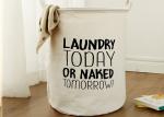 Foldable washing laundry clothes basket hamper bin baby toy storage bag large