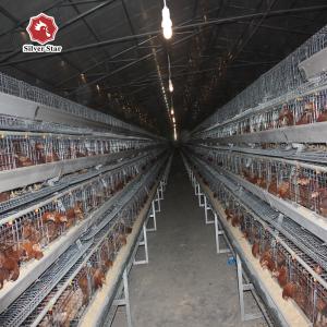China Dipped Galvanized Chicken Layer Battery Cage Wire Mesh 4 layers wholesale