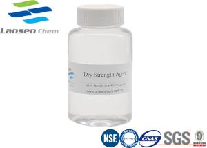 China Light Yellow Dry Strength Agent Viscosity Liquid PH3 - 5 Transparent wholesale