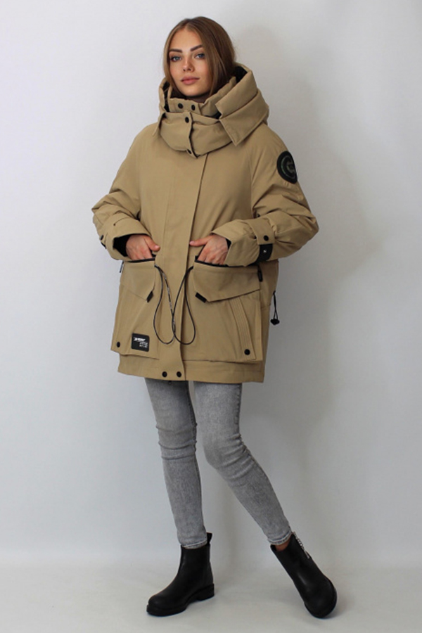 FODARLLOY New Winter Padded Coats Women Cotton Wadded Jacket Medium Long Parkas Thick Warm Hooded Quilt Snow Outwear
