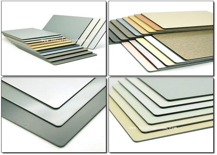 Unbreakable 1220x2440mm Metal Composite Material MCM Cladding Panels