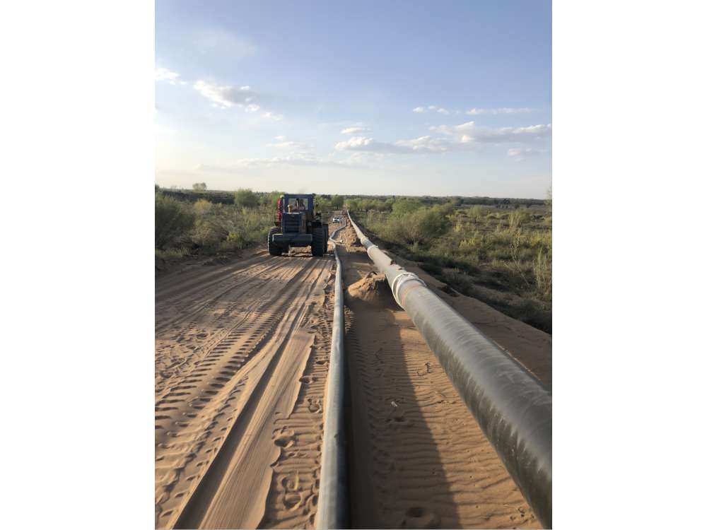High Pressure Polyethylene Natural Gas Pipe Enhanced 32MPa Abrasion Resistant