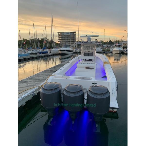 12volts 24v White Blue RGB Underwater LED Light Boat 316 Stainless Steel IP68