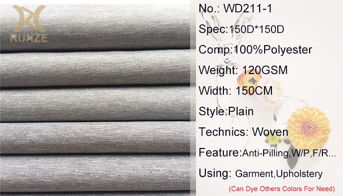 150D Fine Plain Cationic Two-Tone Bamboo Slub Style Mini Matt Fabric for Shirts Summer Clothing