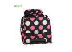 600D Polyester Wheeled Duffel Rolling Luggage Bag