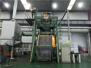 China Crawler Belt 0.5m3 Industrial Shot Blaster Metal Casting wholesale