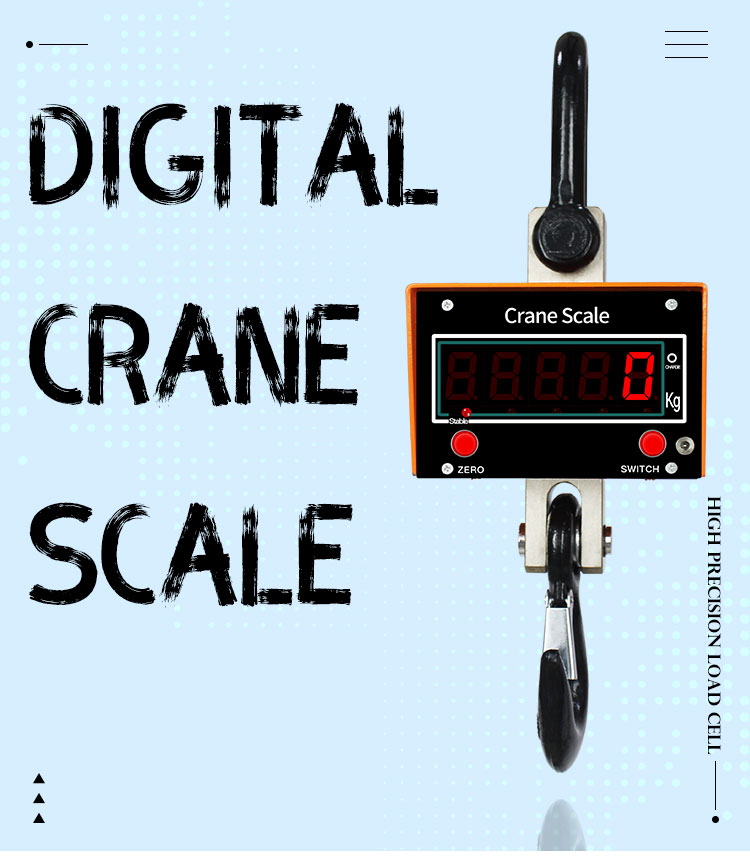 CHOCS-3T Digital Wireless 3 Tons Electronic Hanging Scale