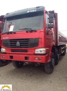 China 30-50T8x4 Second Hand Dumper Truck / 12 Tires Used Tipper Trucks Diesel Type wholesale