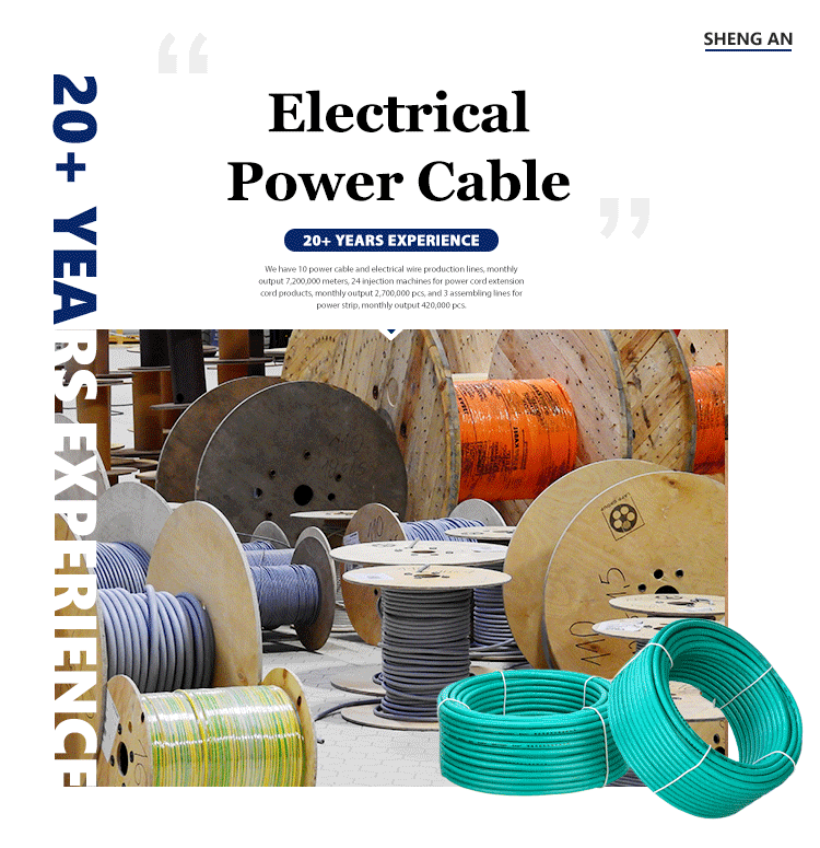 Low Voltage PVC Insulated Solid Copper Single-core Non-sheathed Cables VDE H05V-U BV 0.5 0.75 1.0 mm with PVC Insulation