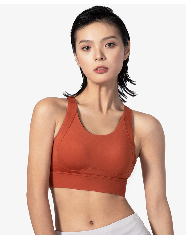 86 Nylon 14 Spandex Custom Gym Sexy Yoga Bra Tank Top Padded Workout Crop Top