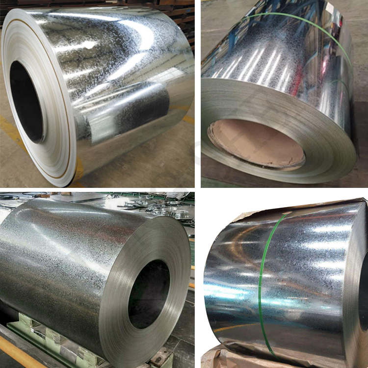 Galvanized Coated Steel Sheet In Roll gi coil Thickness 0.12-6mm With Galvanized Coating From Source