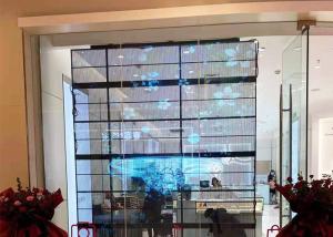 China P3.91 5000nits SMD2121 Outdoor Transparent LED Screen wholesale