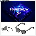 20KHz Smart Bluetooth Sunglasses Stereo Handsfree Headset Siri Voice Control