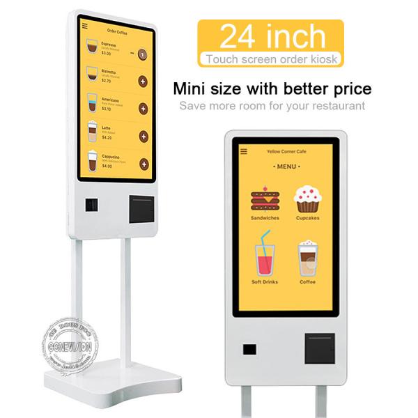24 Inch TFT Touch Screen Kiosk For Self Service Payment