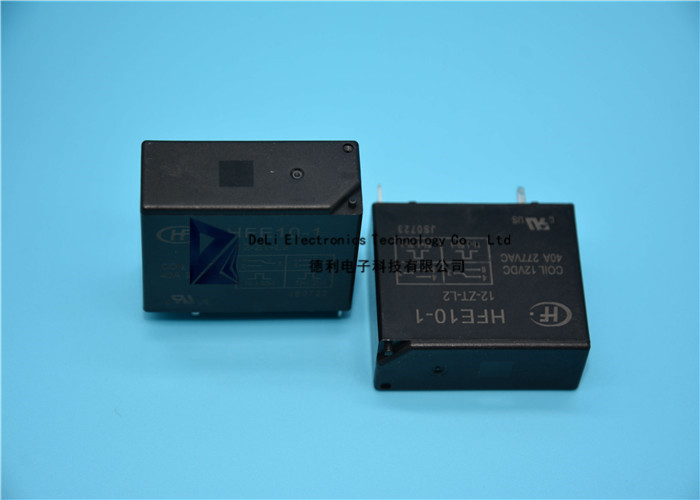 1.5mm Contact Gap Low Signal Relays , Hongfa Coil 12V DC 40A 277V AC Power Relay