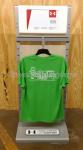 Adjustable Double Sided Hanging Garment / Clothes Display Racks Metal Material