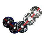 Grassland Abrasive 80M/S Grinder Steel Cutting Disc Wheel 125x6x22 For Carbon