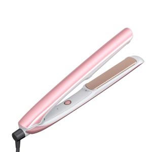 China Ceramic Hair Straightener Flat Iron Hair Straightener Curling Wand Double Ceramic Ionic Flat Iron Hair Straightener wholesale