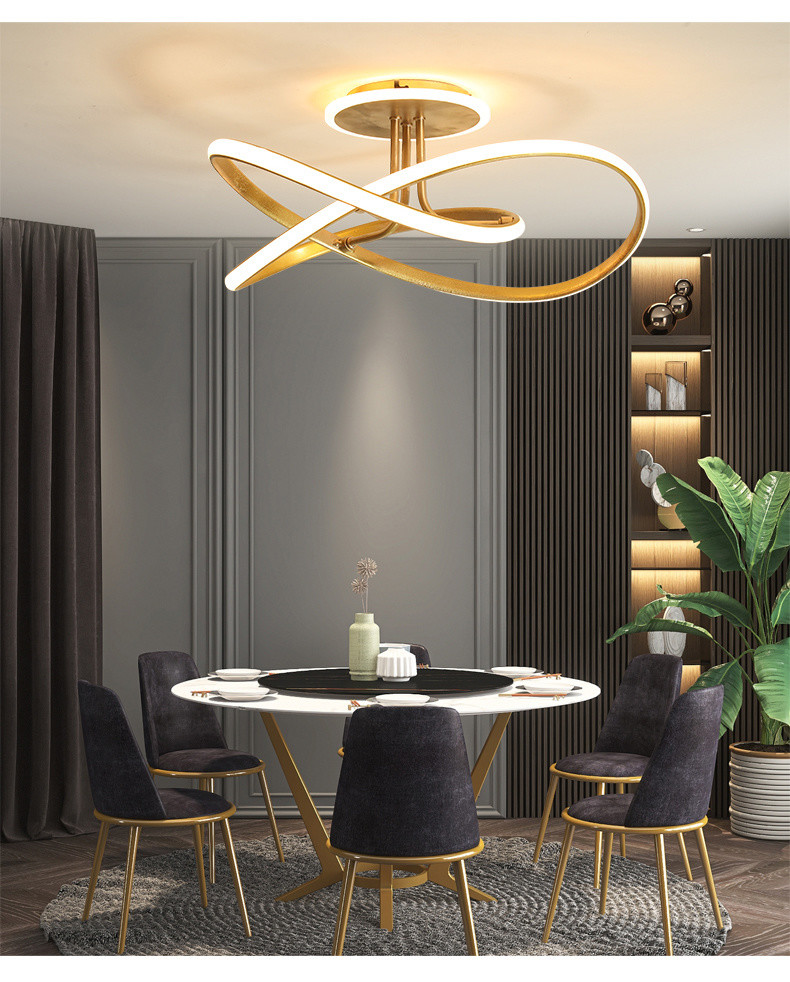 Modern Living Room Designer Ceiling Lights Minimalist Home Nordic Led Ceiling Lamp(WH-MA-273)