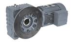 Industrial Electric Bevel Helical Gear Reducer Motor Gearbox Units