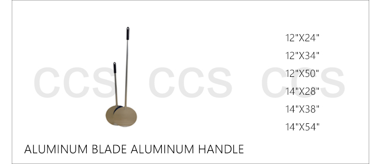 Aluminum Blade Detachable Wooden Handle Pizza Oven Shovel 83cm Pizza Shovel Square Aluminum Pizza Peel