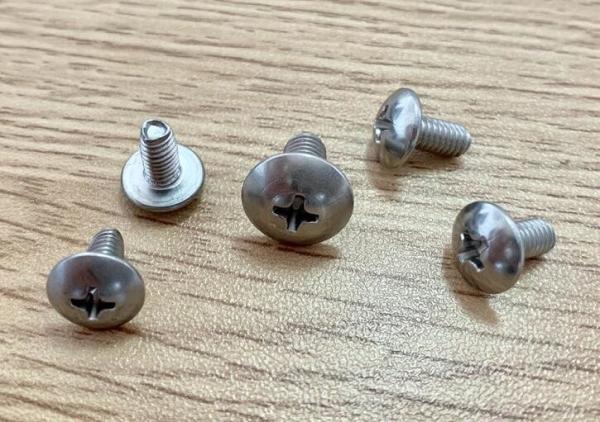 M3 M6 Stainless Steel Screws Fasteners , Allen Head Truss Head Metric Flange