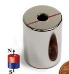 Professional Cylinder Strong Neodymium Magnets / Rare Earth Ndfeb N42 Magnet