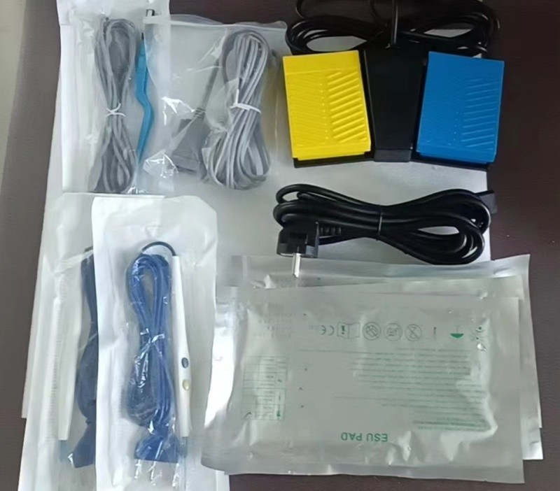 400W High-Frequency Electrosurgical Unit Bipolar & Monopolar Surgical Generator