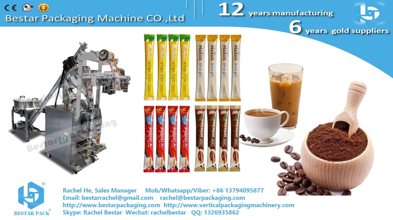 Powder stick rounded corner packing machine BSTV-160F
