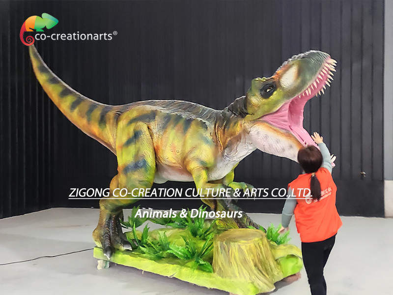 Theme Park Life Like T Rex Jurassic Park Animatronic 6 Meters