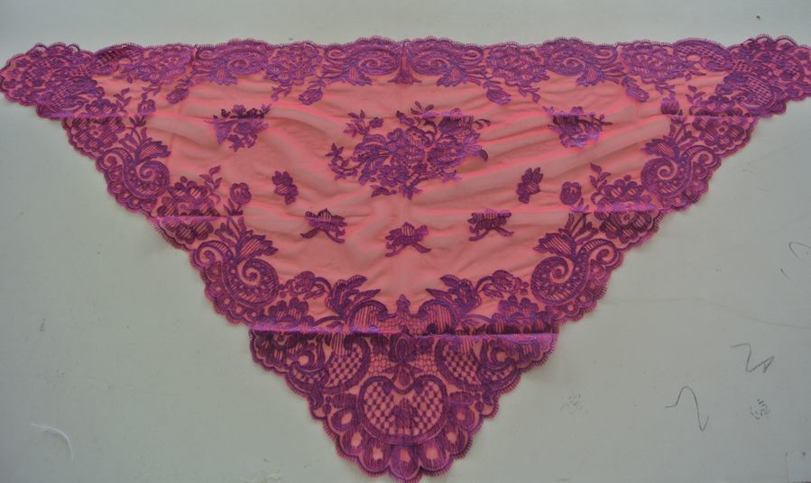 Ivory veil lace mantilla Catholic church chapel headcovering Mass