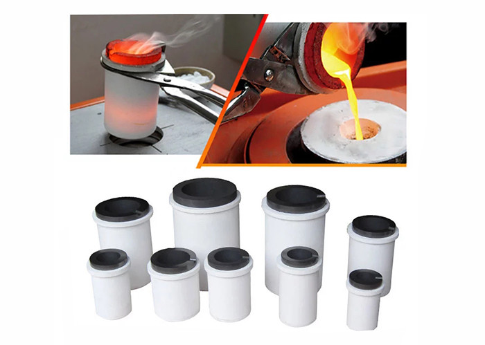 Precious Metal Melting 1kg Graphite Crucible For Portable Gold Furnace