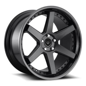 China 2-piece forged car wheel supplier manufacture all type of aftermarket wheel rim 5x112 6061-T6 Aluminum Alloy wholesale