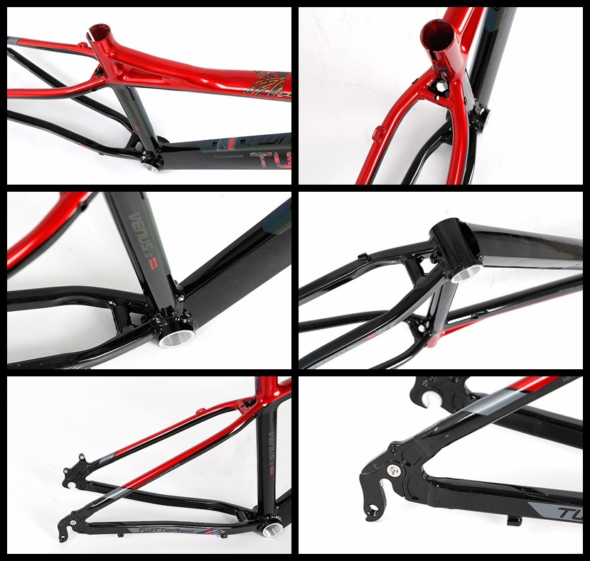 ISO Certified 26er Aluminium Alloy Bicycle Frame Stable For Ladies