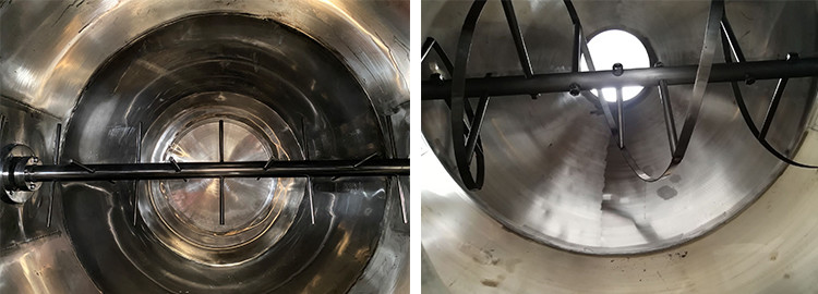 W Type High Speed Double Cone Shape Rotating Powder Blender For Animal Feed