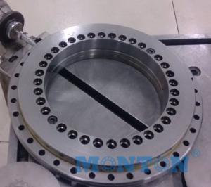China ZKLDF395 Rotary Bearings Turntables Flanged Slewing Rings wholesale