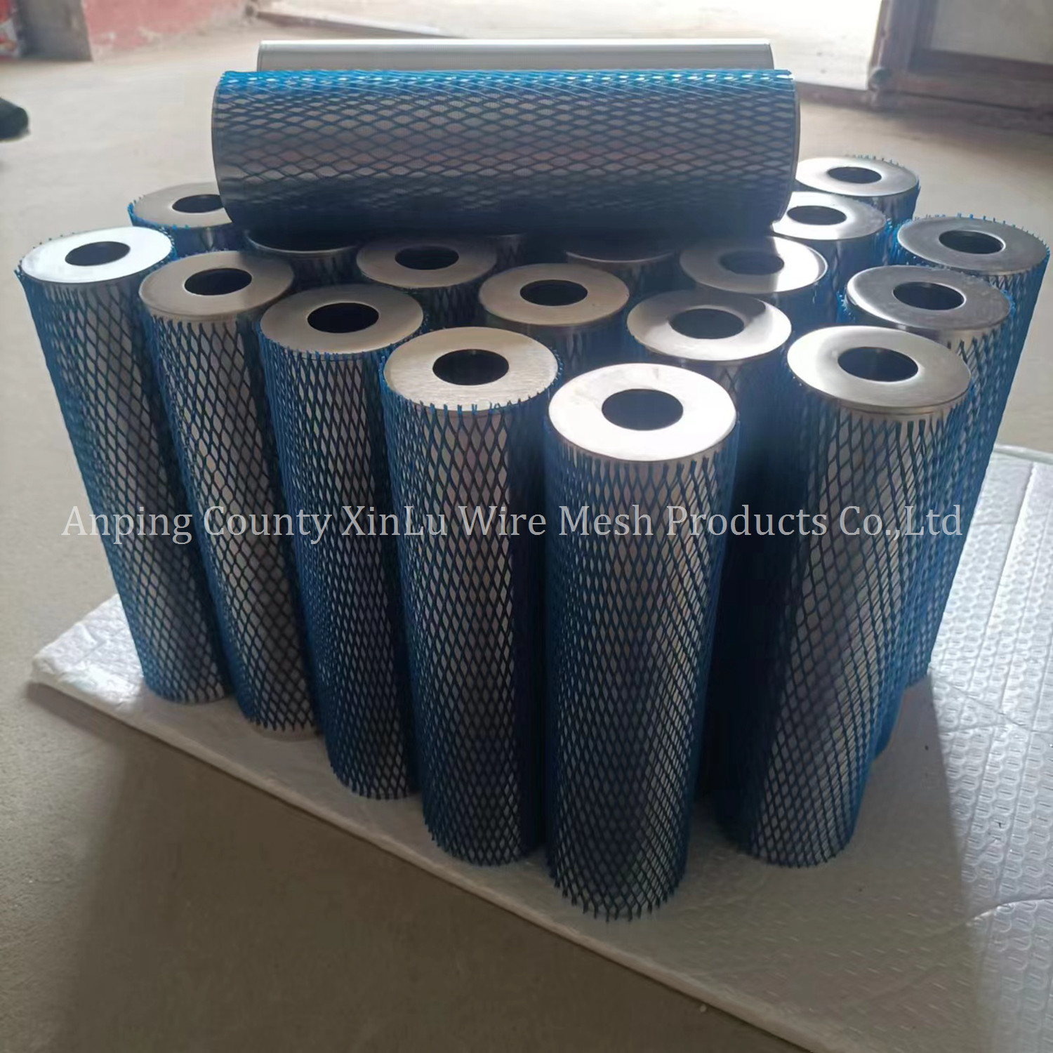 Q25 V Wire Continuous Slot Screen Tube / Filter Johnson Strainer Pipe with 50micron Slot Wedge Wire