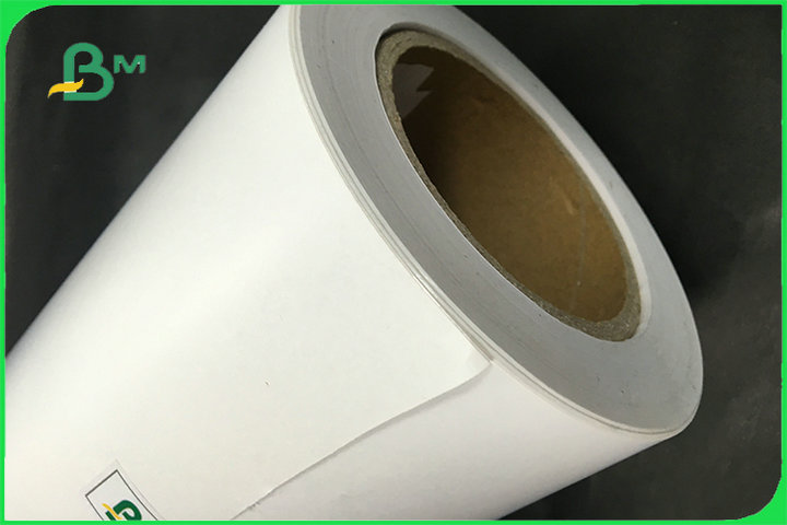 Waterproof White Color Thermal Self Adhesive Sticker Paper 21cm x 50m Custom