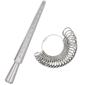 China US Size 1-13 Jewelry Making Tools Finger Sizers Kit Of 27 Pieces wholesale