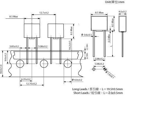 500Ma TR5 250V Subminiature Fuse For Guardmaster