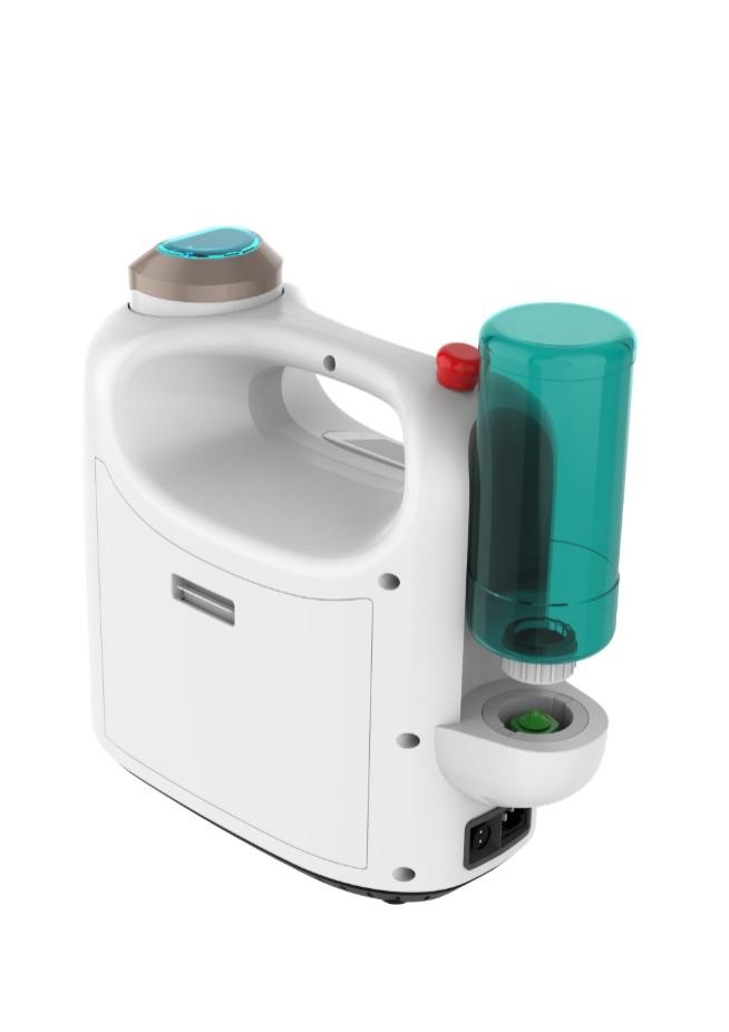 H2O2 HClO Disinfectant Spray Robot 1L Deodorization Portable Disinfectant Fogger Machine