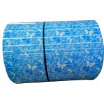 26 Gauge Galvanized Steel Sheet Coil Blue Red Grey Colour Coated Sheet Coil