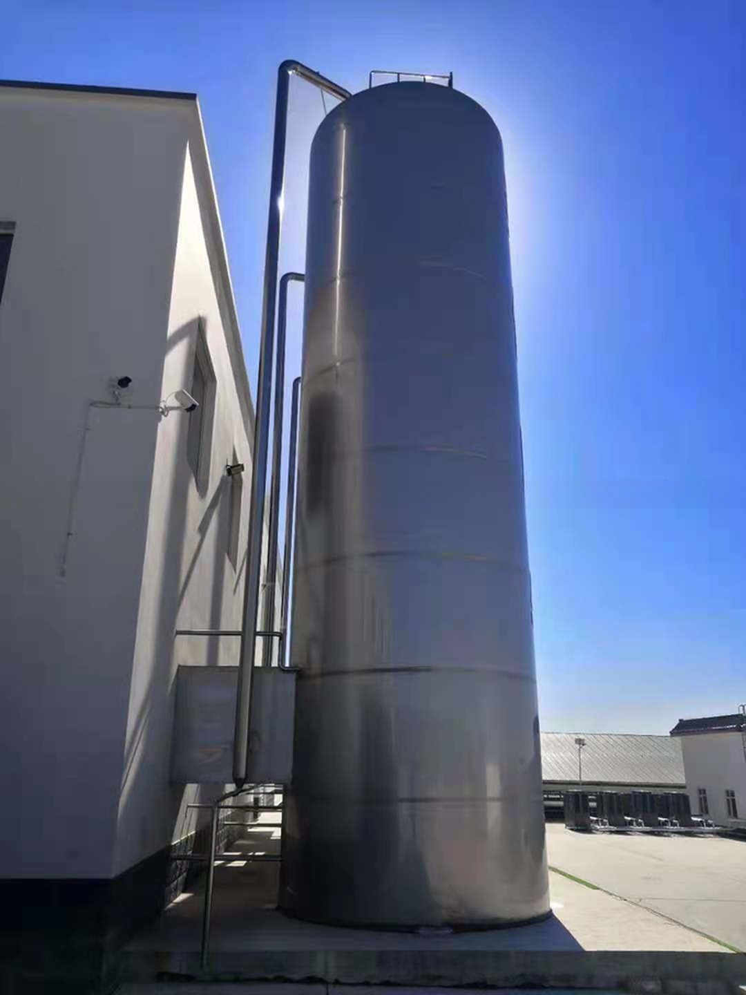 Hygienic Storage Standards Refrigerated Silos with Agitator and Level Indicationmeter